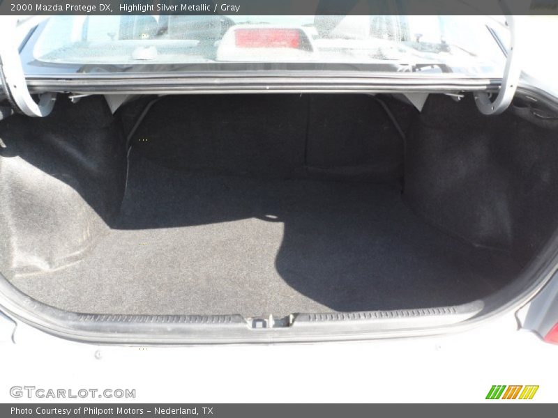 Highlight Silver Metallic / Gray 2000 Mazda Protege DX
