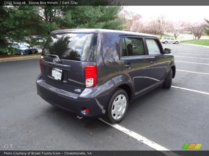 Elusive Blue Metallic / Dark Gray 2012 Scion xB