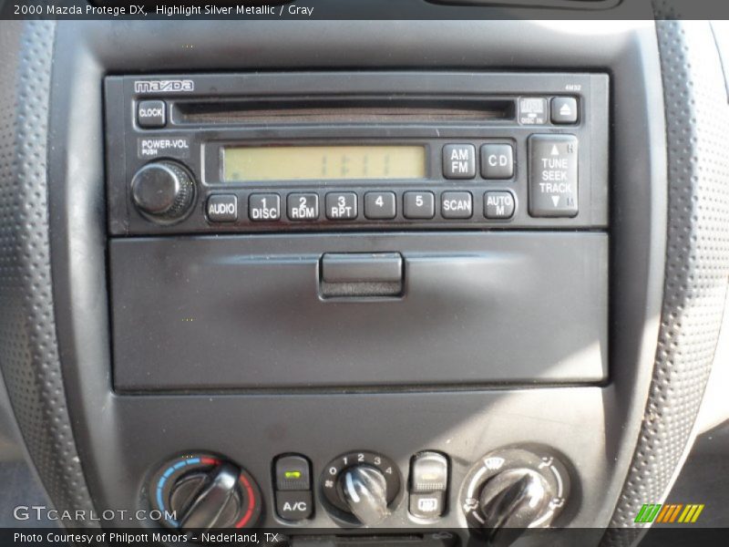 Highlight Silver Metallic / Gray 2000 Mazda Protege DX