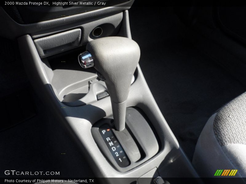 Highlight Silver Metallic / Gray 2000 Mazda Protege DX
