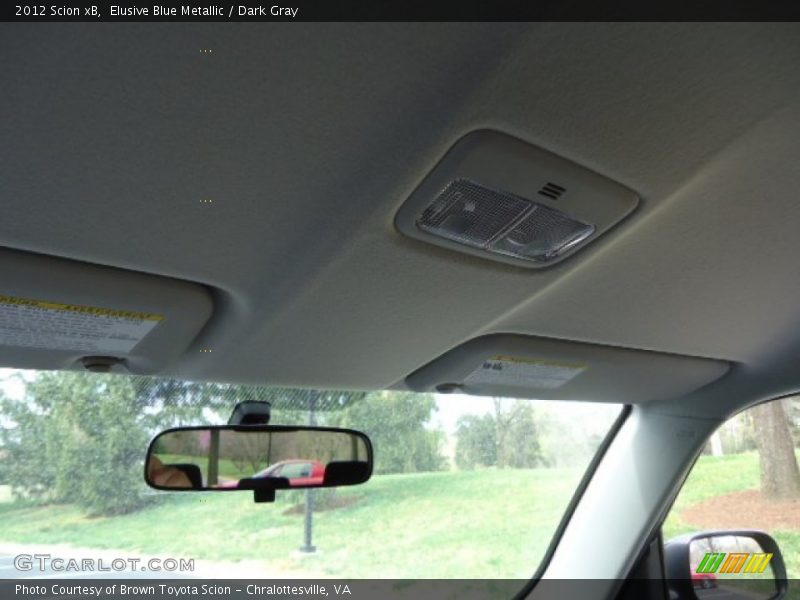 Elusive Blue Metallic / Dark Gray 2012 Scion xB