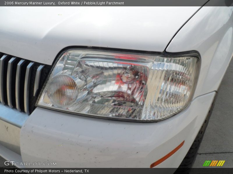 Oxford White / Pebble/Light Parchment 2006 Mercury Mariner Luxury