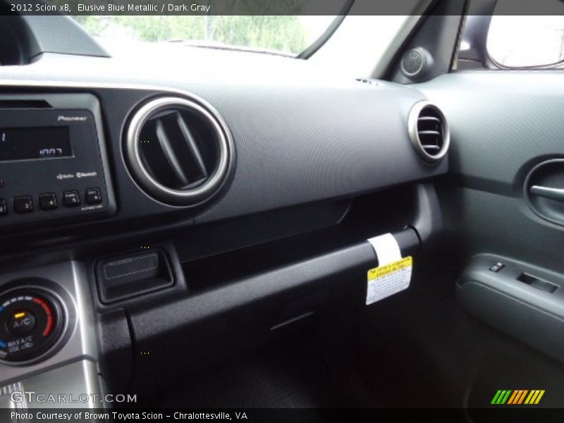 Elusive Blue Metallic / Dark Gray 2012 Scion xB