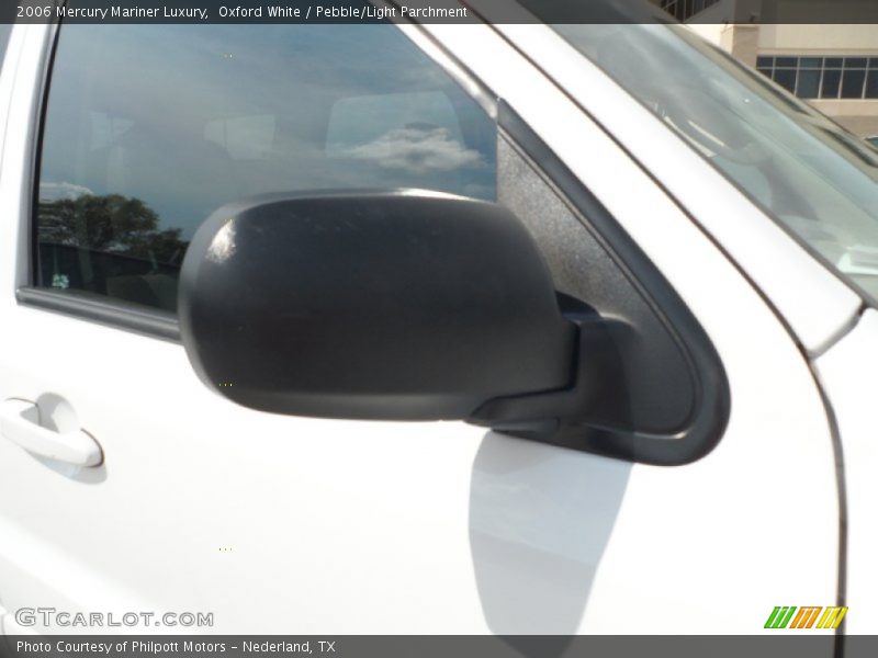 Oxford White / Pebble/Light Parchment 2006 Mercury Mariner Luxury
