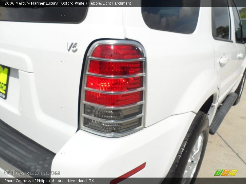 Oxford White / Pebble/Light Parchment 2006 Mercury Mariner Luxury