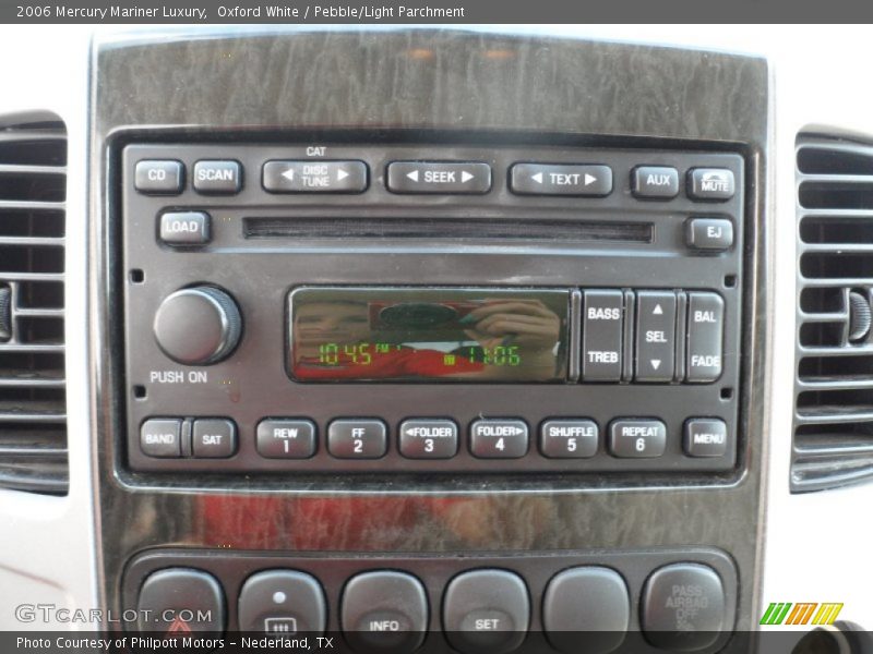 Controls of 2006 Mariner Luxury