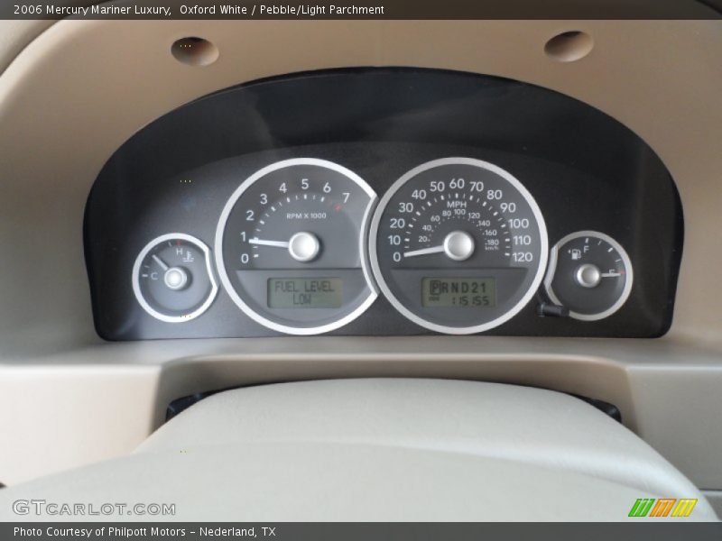  2006 Mariner Luxury Luxury Gauges