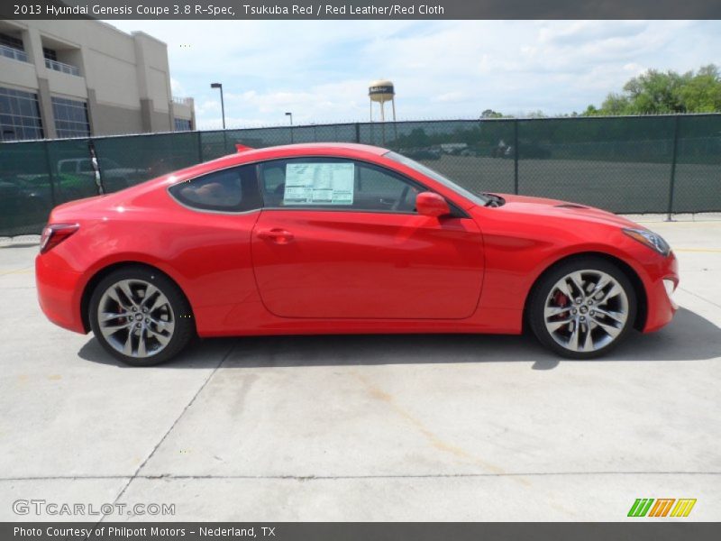  2013 Genesis Coupe 3.8 R-Spec Tsukuba Red