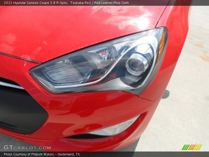 Tsukuba Red / Red Leather/Red Cloth 2013 Hyundai Genesis Coupe 3.8 R-Spec
