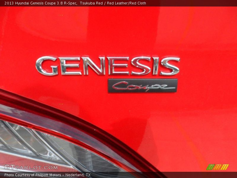  2013 Genesis Coupe 3.8 R-Spec Logo