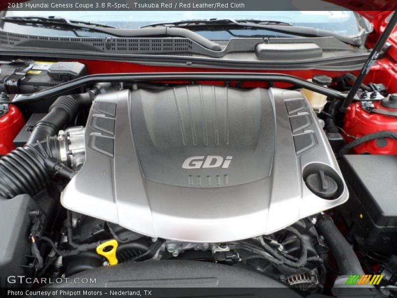  2013 Genesis Coupe 3.8 R-Spec Engine - 3.8 Liter DOHC 16-Valve Dual-CVVT V6