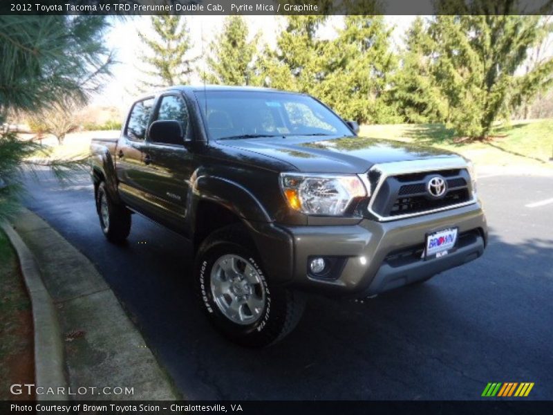 Pyrite Mica / Graphite 2012 Toyota Tacoma V6 TRD Prerunner Double Cab