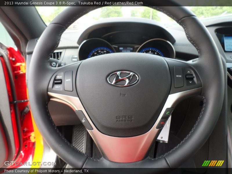  2013 Genesis Coupe 3.8 R-Spec Steering Wheel