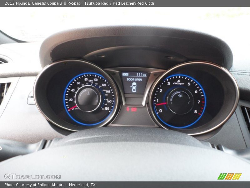  2013 Genesis Coupe 3.8 R-Spec 3.8 R-Spec Gauges