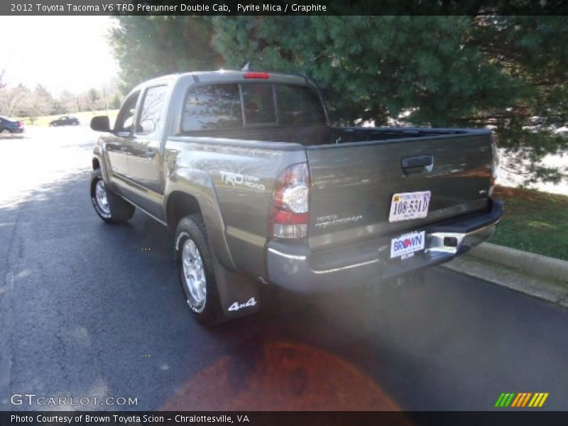 Pyrite Mica / Graphite 2012 Toyota Tacoma V6 TRD Prerunner Double Cab