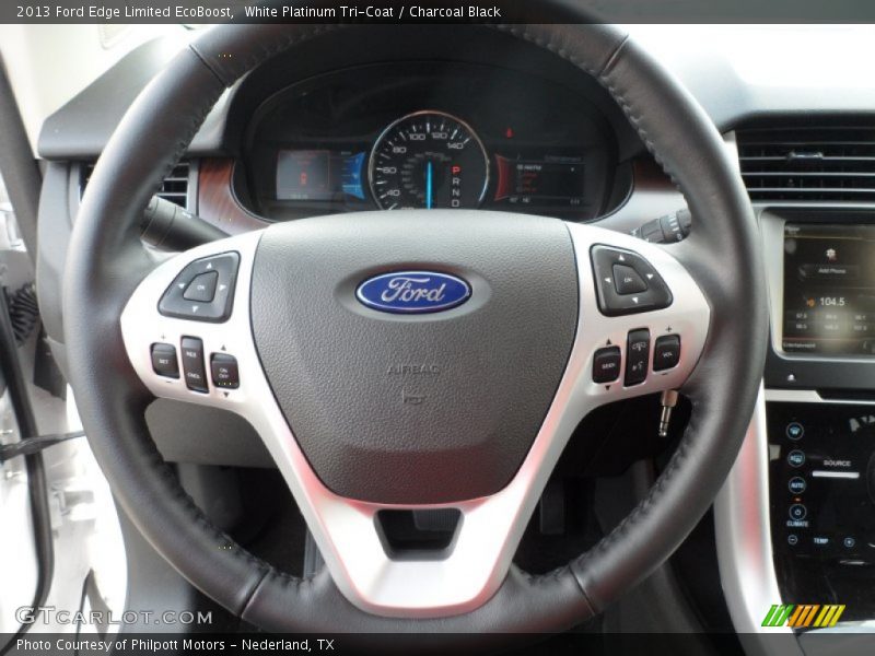  2013 Edge Limited EcoBoost Steering Wheel