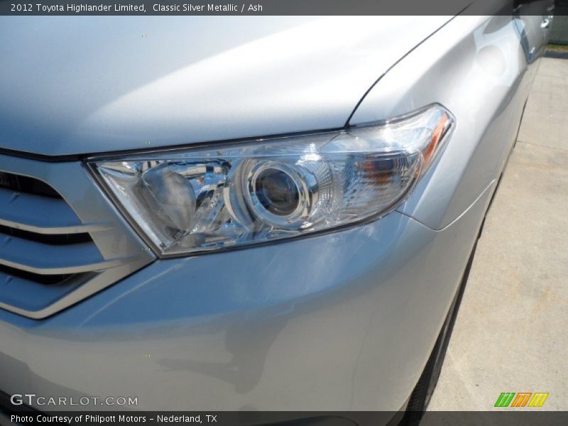 Classic Silver Metallic / Ash 2012 Toyota Highlander Limited