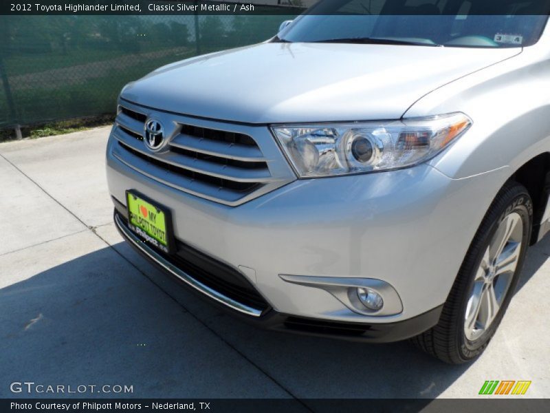 Classic Silver Metallic / Ash 2012 Toyota Highlander Limited