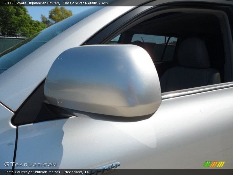 Classic Silver Metallic / Ash 2012 Toyota Highlander Limited