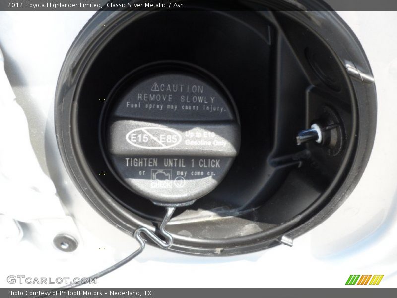 Classic Silver Metallic / Ash 2012 Toyota Highlander Limited