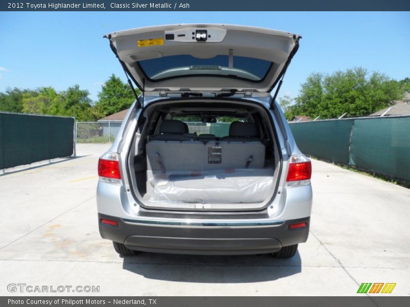 Classic Silver Metallic / Ash 2012 Toyota Highlander Limited