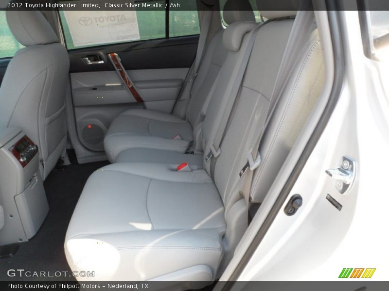 Classic Silver Metallic / Ash 2012 Toyota Highlander Limited