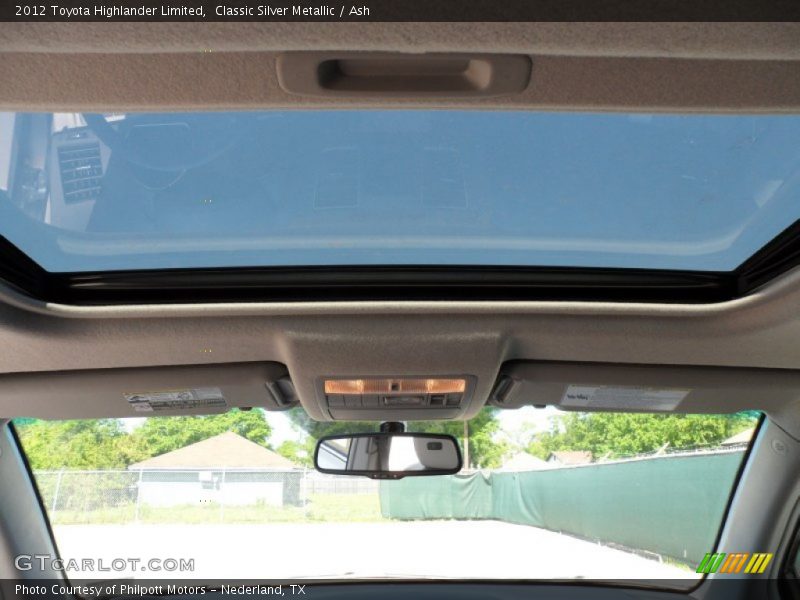 Classic Silver Metallic / Ash 2012 Toyota Highlander Limited