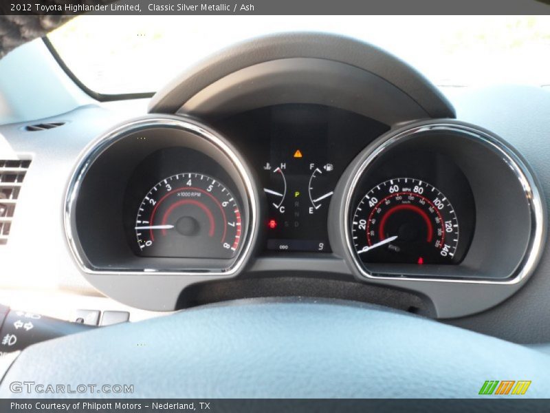 Classic Silver Metallic / Ash 2012 Toyota Highlander Limited