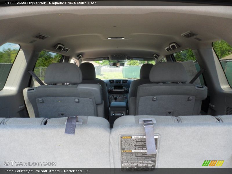 Magnetic Gray Metallic / Ash 2012 Toyota Highlander