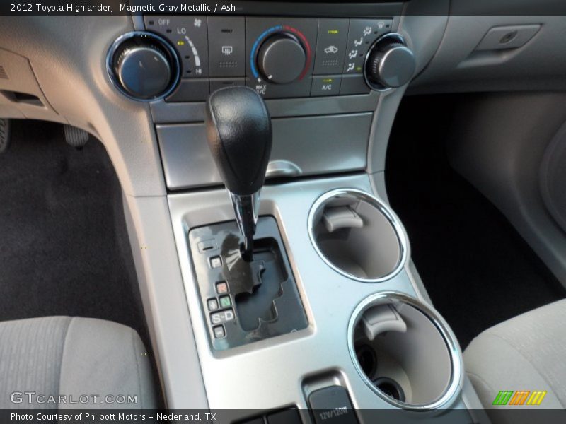 Magnetic Gray Metallic / Ash 2012 Toyota Highlander