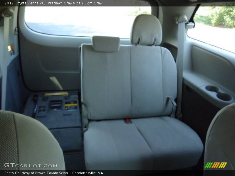 Predawn Gray Mica / Light Gray 2012 Toyota Sienna V6