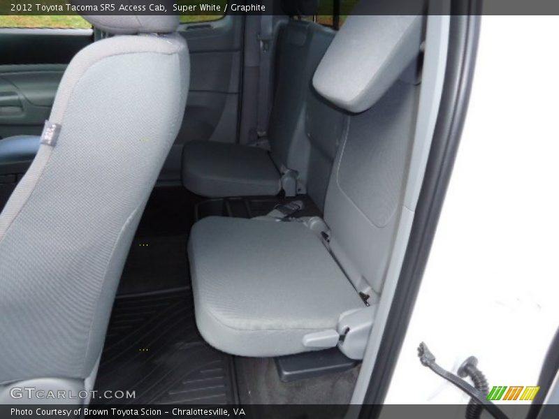 Super White / Graphite 2012 Toyota Tacoma SR5 Access Cab