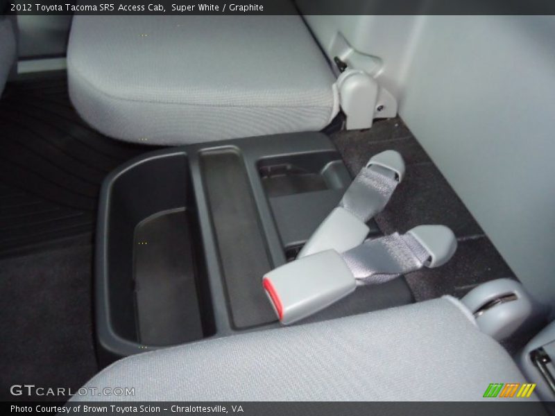 Super White / Graphite 2012 Toyota Tacoma SR5 Access Cab