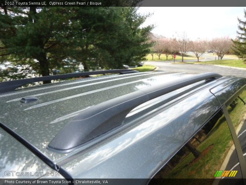 Cypress Green Pearl / Bisque 2012 Toyota Sienna LE