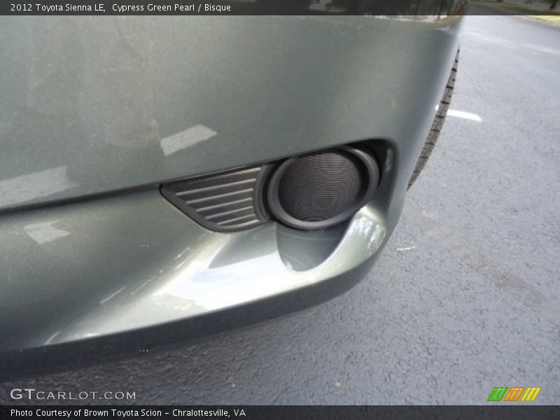 Cypress Green Pearl / Bisque 2012 Toyota Sienna LE