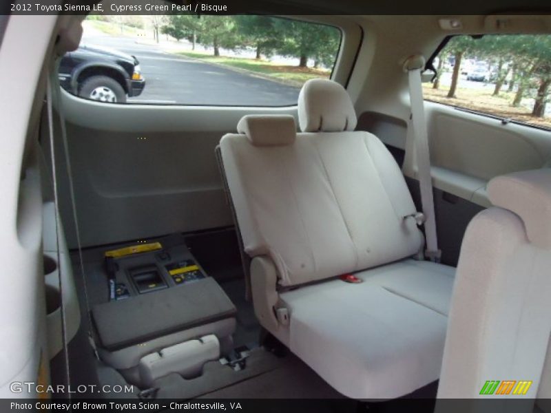 Cypress Green Pearl / Bisque 2012 Toyota Sienna LE