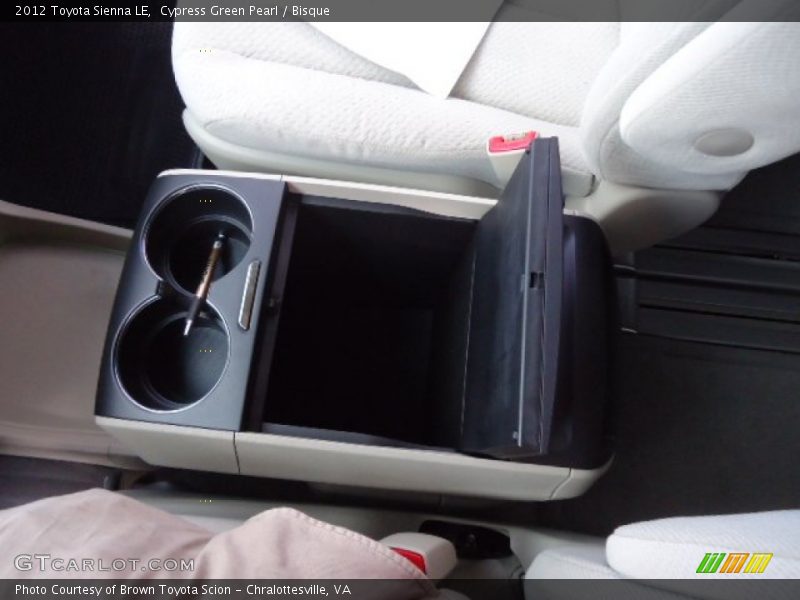 Cypress Green Pearl / Bisque 2012 Toyota Sienna LE