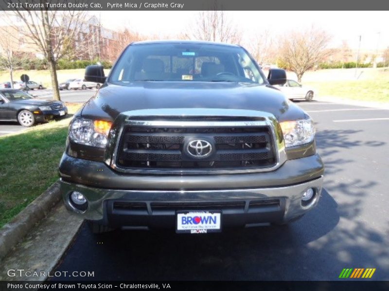 Pyrite Mica / Graphite Gray 2011 Toyota Tundra Double Cab