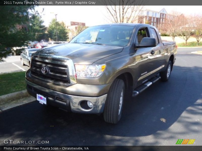 Pyrite Mica / Graphite Gray 2011 Toyota Tundra Double Cab