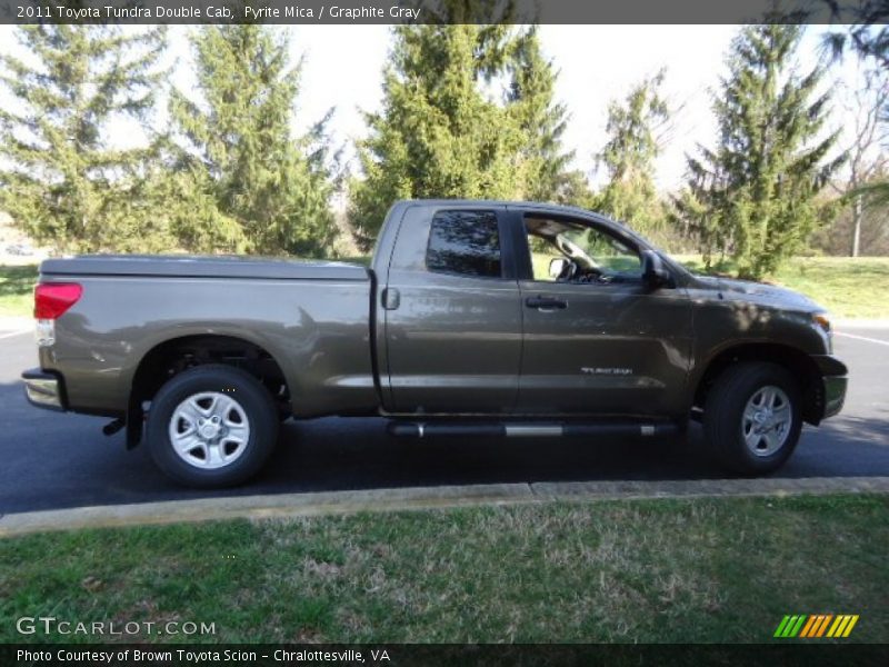 Pyrite Mica / Graphite Gray 2011 Toyota Tundra Double Cab