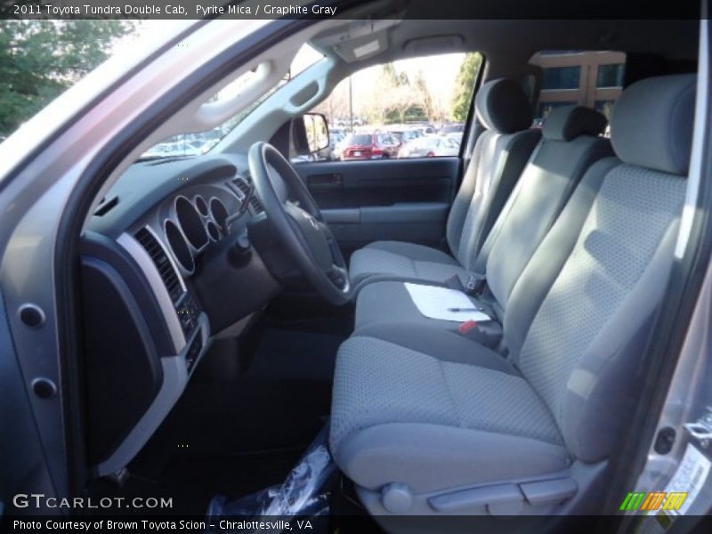 Pyrite Mica / Graphite Gray 2011 Toyota Tundra Double Cab