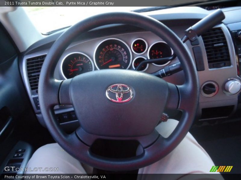 Pyrite Mica / Graphite Gray 2011 Toyota Tundra Double Cab