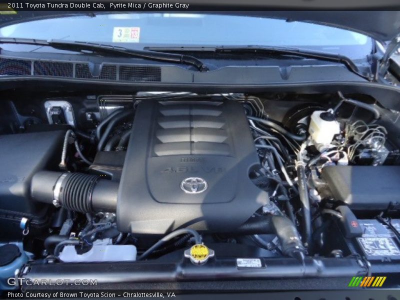 Pyrite Mica / Graphite Gray 2011 Toyota Tundra Double Cab