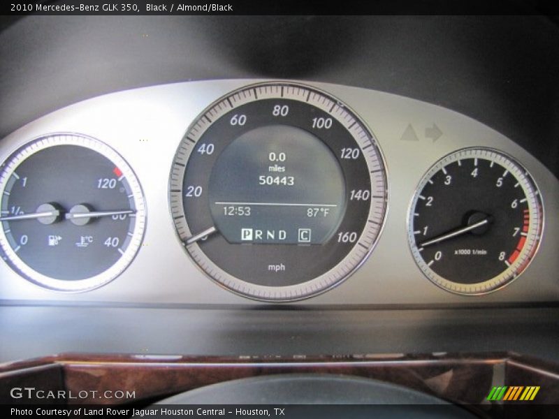 Black / Almond/Black 2010 Mercedes-Benz GLK 350