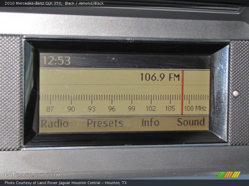 Black / Almond/Black 2010 Mercedes-Benz GLK 350