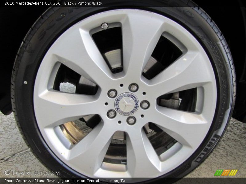 Black / Almond/Black 2010 Mercedes-Benz GLK 350