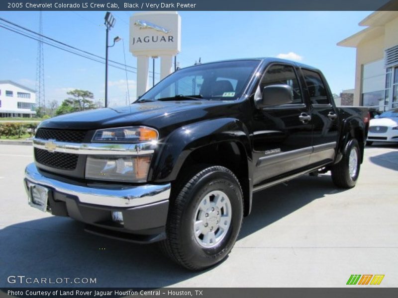 Black / Very Dark Pewter 2005 Chevrolet Colorado LS Crew Cab