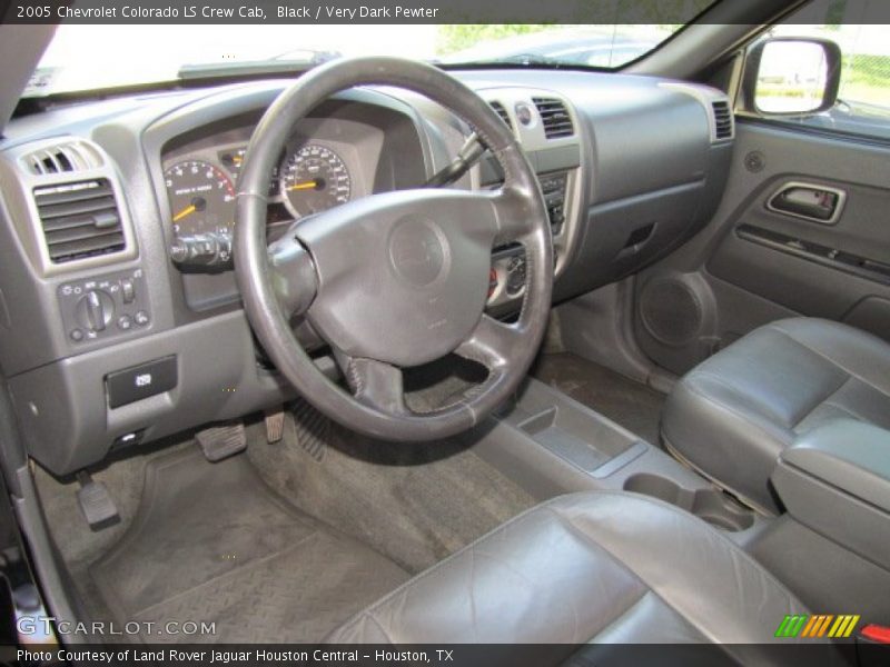 Black / Very Dark Pewter 2005 Chevrolet Colorado LS Crew Cab