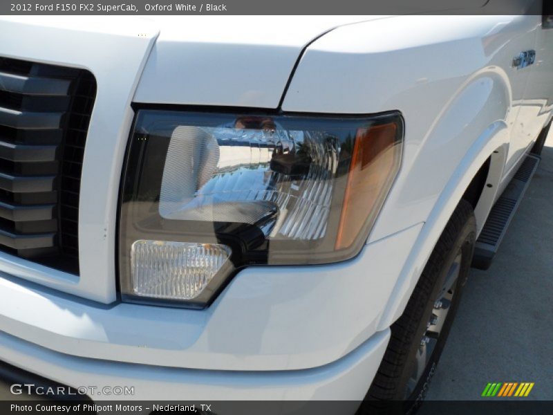 Oxford White / Black 2012 Ford F150 FX2 SuperCab