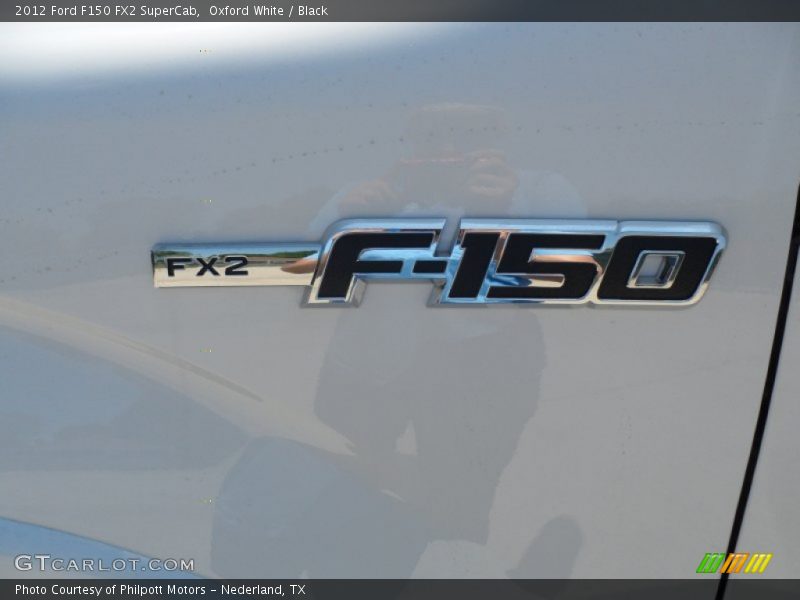 Oxford White / Black 2012 Ford F150 FX2 SuperCab